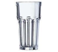 Paquete 6 Vasos de Vidrio Templado Granity CL 46 Transparente Arc
