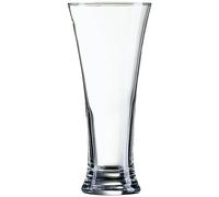 ARCOROC MARTIGUES Caja 6 Vasos Altos Cerveza Vidrio 33CL Transparente Brillo Fabricado en Francia Reciclable