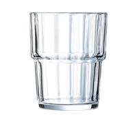 Noruega Caja 6 Vasos Bajos Vidrio 20cl Transparente