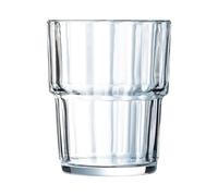 Noruega Caja 6 Vasos Bajos Vidrio 20cl Transparente