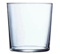 ARCOROC PINTA Caja 12 Vasos Altos Vidrio 36CL Transparente Brillo Fácil de limpiar Reciclable Transparente