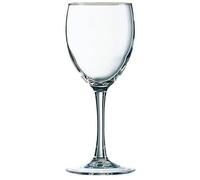 ARCOROC PRINCESA Caja 6 Copas Agua Vidrio Tensionado 23CL Transparente Brillo Fabricado en Francia Reciclable