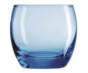 Arcoroc SALTO ICE BLUE - Caja 6 Vasos Bajos Vidrio 32Cl