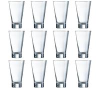 Arcoroc Vasos Altos Vidrio, 22 cl, 12 unidades