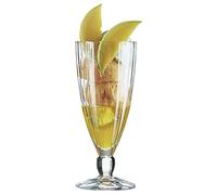 Arcoroc Set de 6 copas de helado Quadro de vidrio 36 cl | Transparente, Vidrio, formato irregular, acabado brillo, 36 cl, 6 piezas, apto para frigorífico, fácil de limpiar