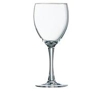 Arcoroc Set de 6 copas de vino Princesa de vidrio 19 cl