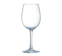 Arcoroc Set de 6 copas de vino Vina de vidrio 26 cl | Transparente, Vidrio, formato alto, acabado brillo, 26 cl, 6 piezas, apto para frigorífico, fácil de limpiar