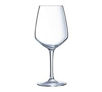 Arcoroc Set de 6 copas de vino Vina Juliette de vidrio 40 cl | Transparente, Vidrio, formato alto, acabado brillo, 40 cl, 6 piezas, apto para frigorífico, fácil de limpiar