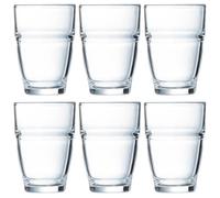 Arcoroc ARC 50830 Forum - Juego de 6 vasos (265 ml), transparente