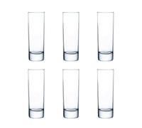 Arcoroc Set de 6 vasos altos Islande de vidrio 22 cl
