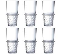 Arcoroc New York Caja 6 Vasos Altos Vidrio 40cl Sodo Apto Microondas Apto Frigorífico Reciclable
