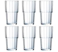 ARCOROC ARC 61698 Norvege - Juego de 6 vasos (320 ml), transparente