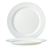 Arcoroc Trianon Uni plato llano 24,5cm, 6 Plato