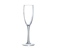Arcoroc Vina, Juego de 6 Copas Flauta de Vidrio para Champán, 19 cl, Aptas para Lavavajillas