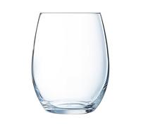 Arcoroc Vina, Juego de 6 Vasos de Vidrio, 440ml, Apilables, Resistentes, Aptos para Lavavajillas y Microondas