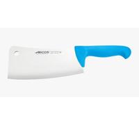 Arcos Cuchillo Carnicero y Deshuesador - Hoja Acero Inoxidable 8" - Mango Polipropileno - Plateado -istema Identificación Color - Tamaño 7'' - Resistente y Higiénico -erie 2900 - Color Negro