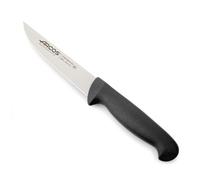 Arcos Cuchillo de Cocina Profesional - Hoja de Acero Inoxidable Nitrum 130 mm - Mango Ergonómico Polipropileno Negro - Corte Preciso y Duradero - Serie 2900