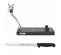 Arcos Accesorios - Pack Soporte Jamonero + Cuchillo Jamonero - Color Negro