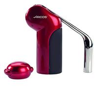 Arcos Accesorios - Sacacorchos abridor botellas - Color rojo 7 pulgadas - Haz la vida cómoda con tareas cotidianas - ¡Regalo perfecto en una caja
