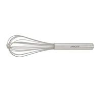 Arcos Batidor Manual de Varillas, Acero Inoxidable, Ideal para Repostería y Cocina, Tamaño 250 mm, Mango Ergonómico, Color Plata, Herramienta Profesional de Cocina