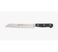 Arcos Cuchillo Panero Forjado NITRUM Acero Inoxidable 180 mm - Mango POM Negro - Serie Clásica - Alta Dureza y Resistencia para Profesionales