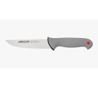 Arcos Cuchillo carnicero Colour Prof – Hoja acero inoxidable Nitrum 150 mm – Mango elastómero gris