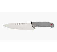 Arcos Cuchillo Chef Serie Colour Proof Erie 8" Hoja Acero Inoxidable Nitrum Mango Ergonómico Negro