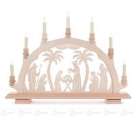 Arcos Con de Cristo Nacimiento, Eléctricamente Iluminado Bxhxt 52 Cmx39 Cmx6 CM