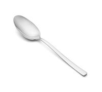 Arcos Serie Capri - Cuchara de Postre - Monoblock de una pieza en Acero Inoxidable 18/10 y 190 mm - Color Plata