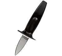 ARCOS Cuchillo Abre Ostras en Acero Inoxidable 60 Mm y Mango Ergonómico de Polipropileno. Cuchillo Abridor de Ostras. Gadget de Cocina Profesional. Color Negro