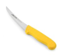 Arcos Cuchillo deshuesador Serie 2900 Curvo Hoja NITRUM acero inoxidable 140 mm Mango amarillo