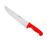 Arcos Cuchillo Carnicero laerie Range Acero Inoxidable Nitrum. Cuchillo Carne. Mango Polipropileno Rojo.istema Identificación Color Uso Prolongado y Pesado. Serie 2900. Color Rojo.