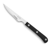 Arcos Cuchillo chuletero Hoja serrada acero inoxidable Nitrum 115 mm Mango polioximetileno negro