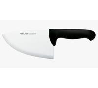 Arcos Cuchillo Chuletero Profesional - Hoja Acero Inoxidable NITRUM 180 mm - Corte Preciso y Duradero - Mango Polipropileno Negro - Serie 2900