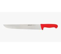 Arcos Cuchillo Cocinero Profesional - Hoja de Acero Inoxidable NITRUM 350 mm - Durabilidad y Corte Superior - Mango Polipropileno Rojo - Serie 2900