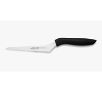 Arcos Cuchillo de cocina Serie Niza – Hoja serrada 130 mm – Mango negro