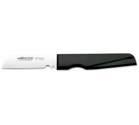 Arcos Cuchillo de Electricista para Cortar Cables con Hoja de Acero Inoxidable 90 Mm y Mango ergonómico de Polipropileno. Utensilio Profesional para Instalaciones Eléctricas. Color Negro