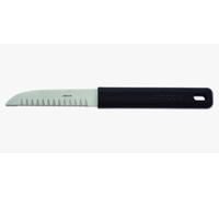 ARCOS Cuchillo Decorador para Frutas Acero Inoxidable 90 mm | Mango de polipropileno. Serie Gadgets Profesionales. Color negro.