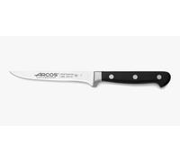 Arcos Cuchillo Deshuesador Acero Inoxidable Nitrum 140 mm | Cuchillo profesional para deshuesar. Color negro.