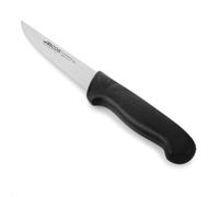 Arcos Cuchillo deshuesador con Hoja Acero Inoxidable Nitrum 130 mm. Cuchillo profesional para cortar huesos carne. Mango ergonómico polipropileno. Serie 2900. Color plateado.