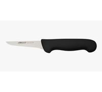 Arcos Cuchillo Deshuesador Profesional - Hoja Acero Inoxidable NITRUM 100 mm - Mango Polipropileno Negro - Ideal para Desprender Huesos de Carne - Serie 2900