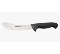Arcos Cuchillo desollado Acero Inoxidable y Hoja 190 mm. Mango ergonómico Polipropileno.Serie 2900. Cuenta Mango facilitar la identificación Cada Grupo Alimentos. Color Negro.