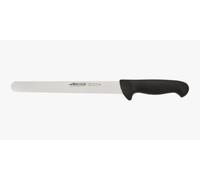 Arcos Cuchillo fiambre Serie 2900 – Hoja NITRUM acero inoxidable 250 mm – Mango polipropileno negro