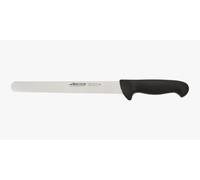 Arcos Cuchillo fiambre Serie 2900 – Hoja NITRUM acero inoxidable 250 mm – Mango polipropileno negro