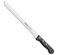 Arcos Cuchillo Jamonero Flexible, Hoja de Acero Inoxidable NITRUM 275 mm, Mango de Madera Palisandro, Corte Preciso y Duradero, Serie Atlantico