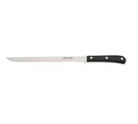 Arcos Europa, Cuchillo Jamonero, Acero Inoxidable Nitrum 250 mm, Mango POM Color Negro