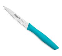 Arcos Cuchillo mondador Nova 4 pulgadas (100 mm) acero inoxidable, mango polipropileno, turquesa