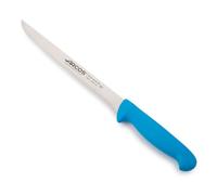 Arcos Cuchillo para fileteareries 2900 - Hoja Acero Inoxidable Nitrum 8" - Mango polipropileno azul - Plateado -istema identificación color - Diseño resistente y ergonómico (7'')