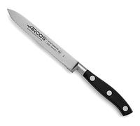 Arcos Cuchillo para tomates Forged Riviera - Acero Inoxidable negro 5" - Diseñoofisticado con comodidad y durabilidad - Tecnología plateada -erie Riviera.