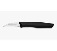 Arcos Cuchillo pelador Serie Nova – Acero inoxidable, hoja 60 mm, mango ergonómico negro
